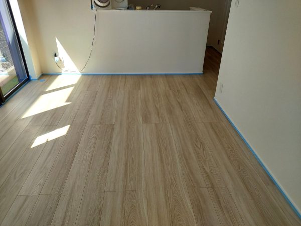 東京都東久留米市フロアコーティング 施工前の様子