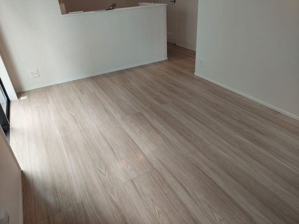 東京都東久留米市 フロアコーティング 施工後 わんスマイルコートplus マット仕上り