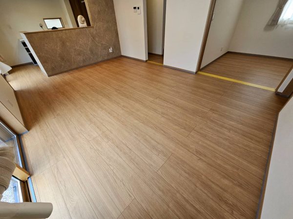 埼玉県北本市フロアコーティング 施工前の様子