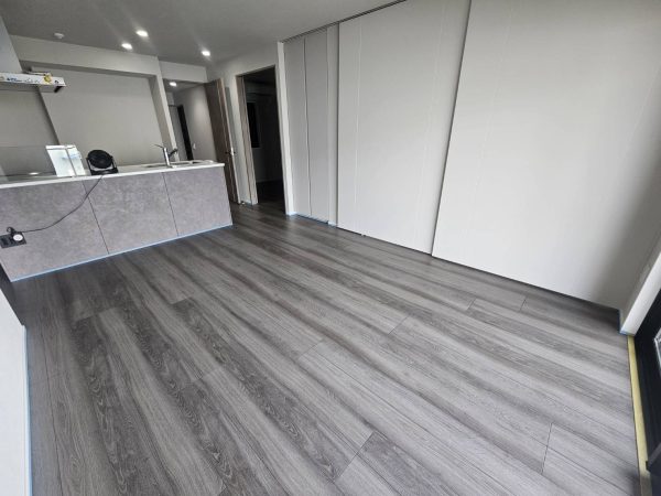 東京都江戸川区 フロアコーティング 施工前の様子