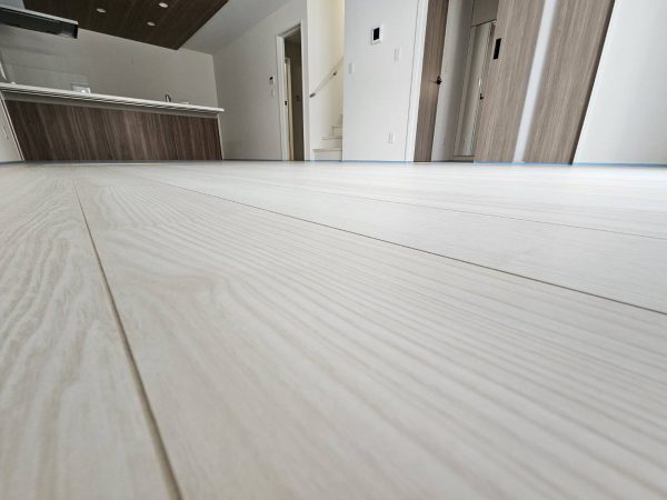 埼玉県新座市フロアコーティング 施工前の様子