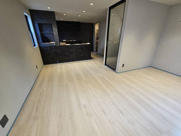 東京都大田区 フロアコーティング 施工前の様子