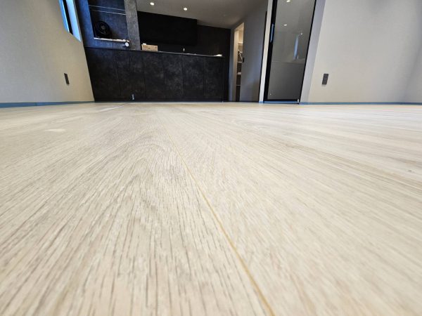 東京都大田区 フロアコーティング 施工前の様子