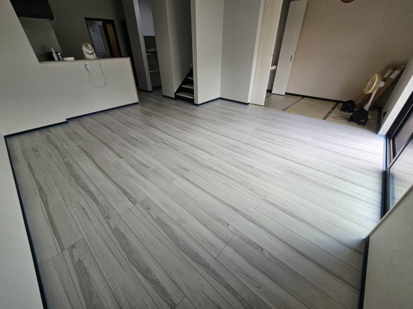 千葉県我孫子市 フロアコーティング 施工前の様子