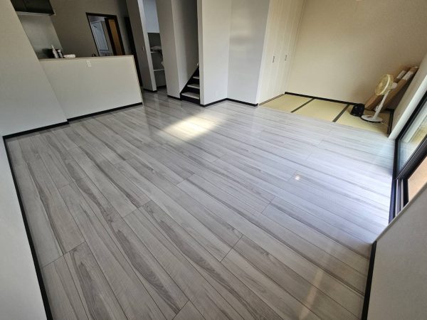 千葉県我孫子市 フロアコーティング 施工後 UVコーティング
