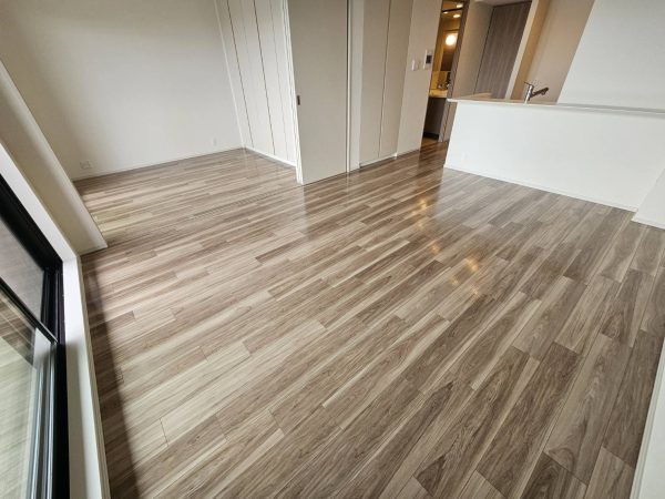 東京都西東京市フロアコーティング 施工後 ガラスUVコーティング
