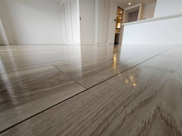東京都西東京市フロアコーティング 施工後 ガラスUVコーティング