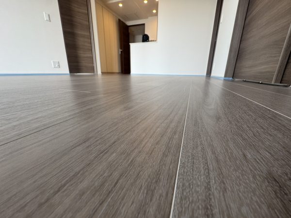東京都江戸川区 フロアコーティング 施工前の様子