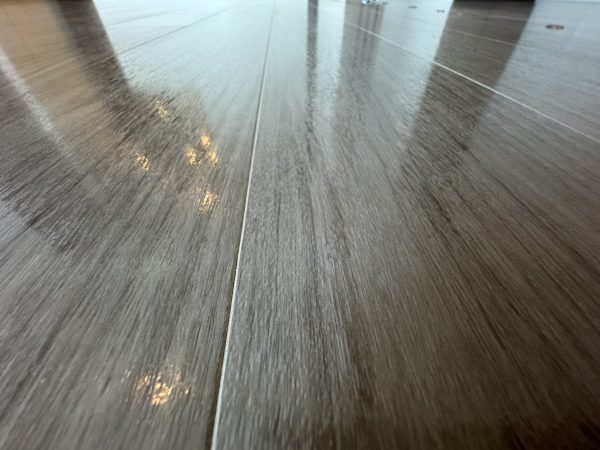 東京都江戸川区 フロアコーティング 施工後 ガラスUVコーティング