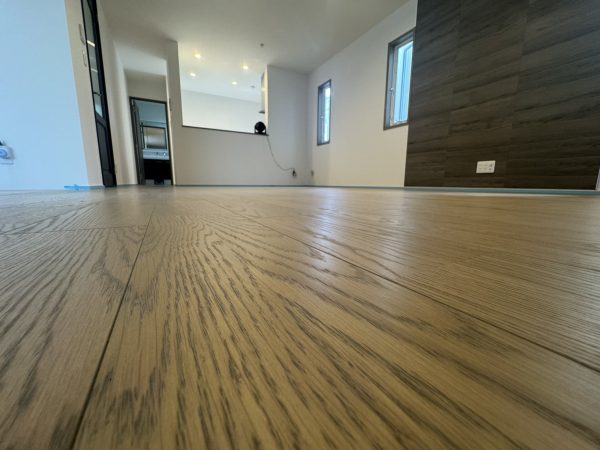 神奈川県横浜市青葉区 フロアコーティング 施工前の様子