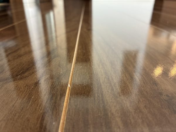 栃木県小山市 フロアコーティング 施工後 わんスマイルコート
