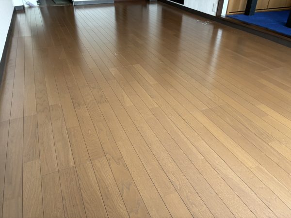 埼玉県所沢市 フロアコーティング 施工前の様子