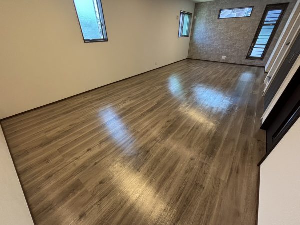 埼玉県さいたま市大宮区 フロアコーティング 施工後 UVコーティング