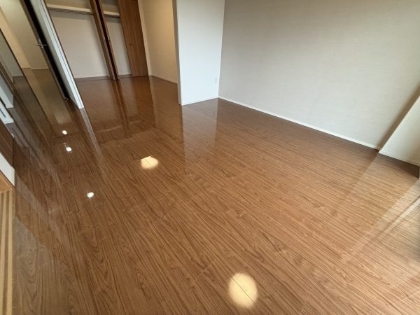 埼玉県川口市 フロアコーティング 施工後 UVコーティング
