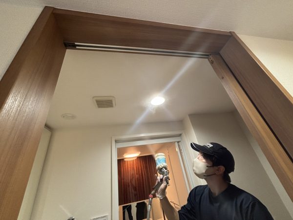 埼玉県川口市 オプション工事　施工中
