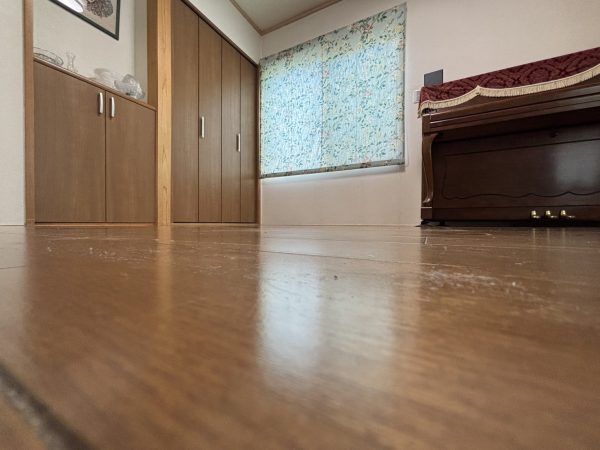 神奈川県川崎市宮前区 フロアコーティング 施工前の様子