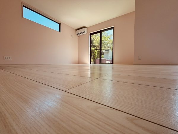 神奈川県横浜市金沢区 フロアコーティング 施工後 わんスマイルコートplus マット仕上り