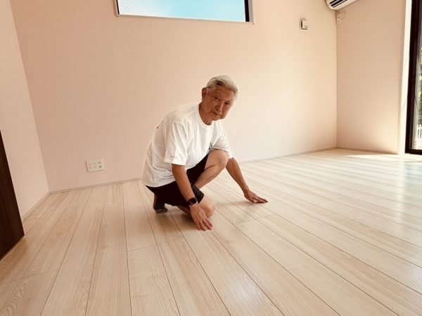 神奈川県横浜市金沢区 フロアコーティング 施工後 お客様の様子