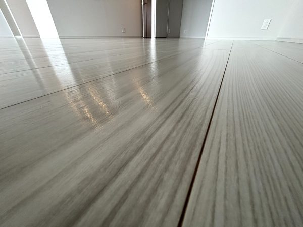 山形県山形市 フロアコーティング 施工後 ガラスUVコーティング