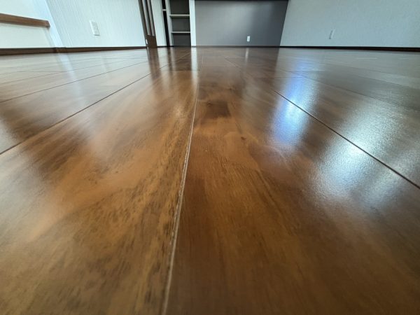 埼玉県新座市フロアコーティング 施工後 ガラスコーティング