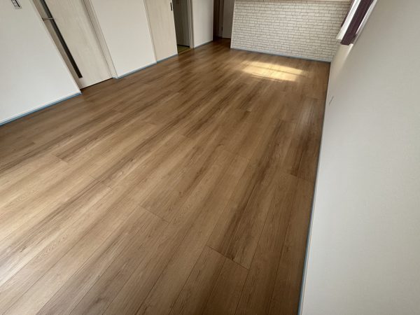 埼玉県加須市フロアコーティング 施工前の様子