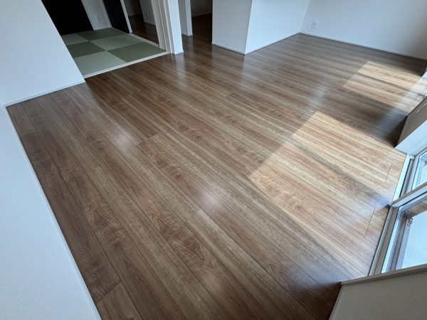 東京都町田市フロアコーティング 施工後 ガラスコーティング