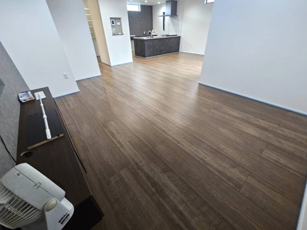 東京都西東京市 フロアコーティング 施工前の様子