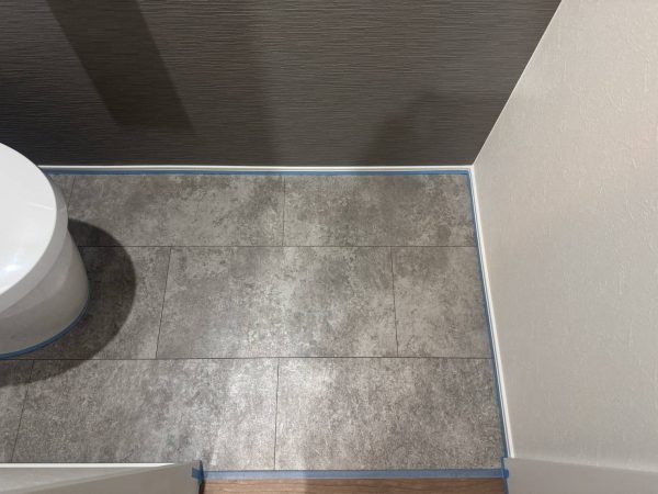 東京都西東京市 アクアフロアコート トイレ 施工前