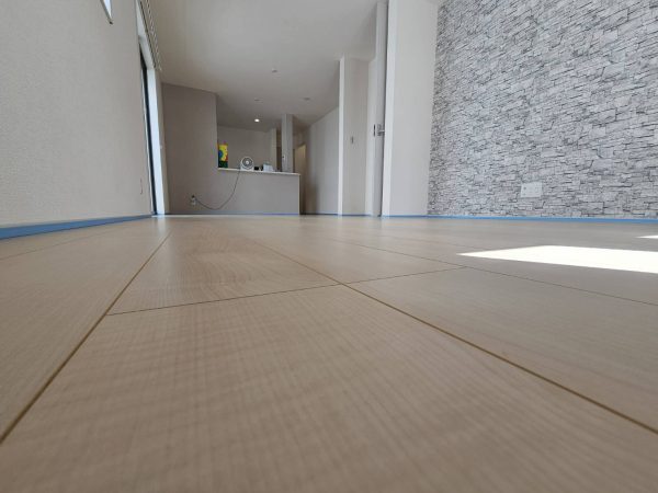 東京都葛飾区 フロアコーティング 施工前の様子