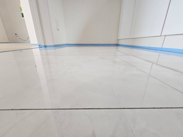 東京都葛飾区 フロアコーティング 施工前の様子