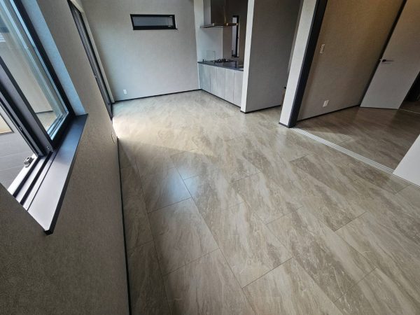 横浜市神奈川区フロアコーティング 施工後 ガラスコーティング