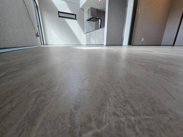 横浜市神奈川区フロアコーティング 施工前の様子