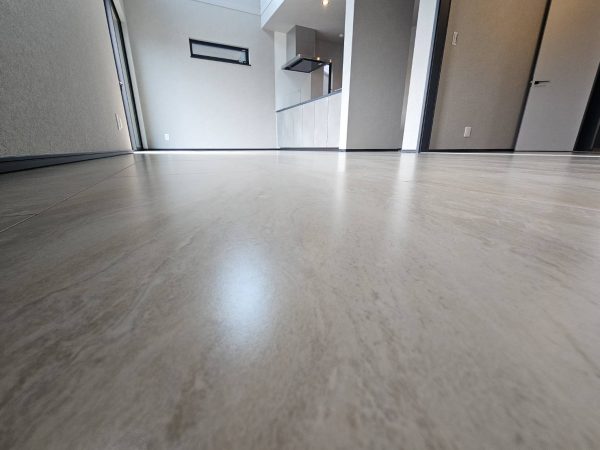 横浜市神奈川区フロアコーティング 施工後 ガラスコーティング