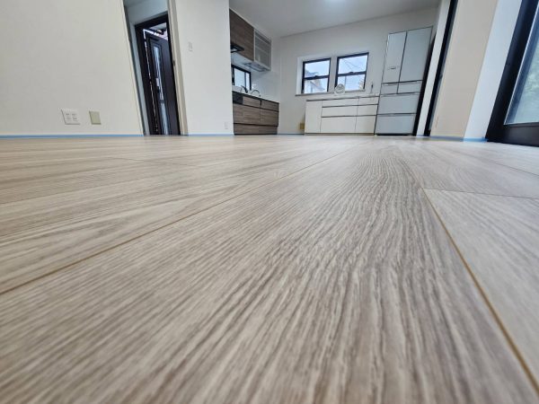千葉県習志野市 フロアコーティング 施工前の様子