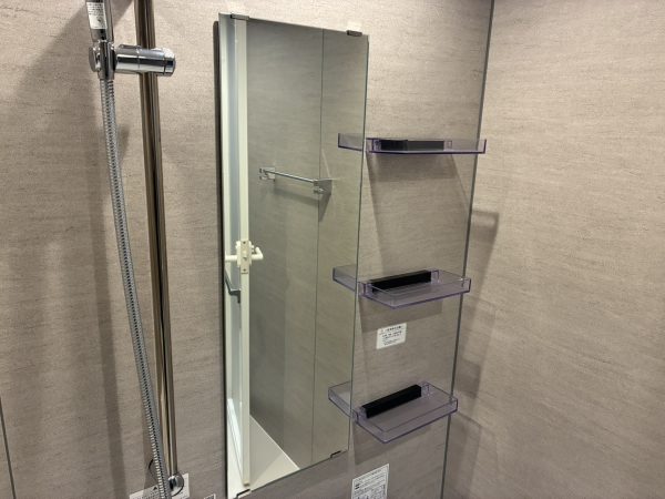 宮城県仙台市太白区 オプション　クリアビュー　浴室鏡　施工後