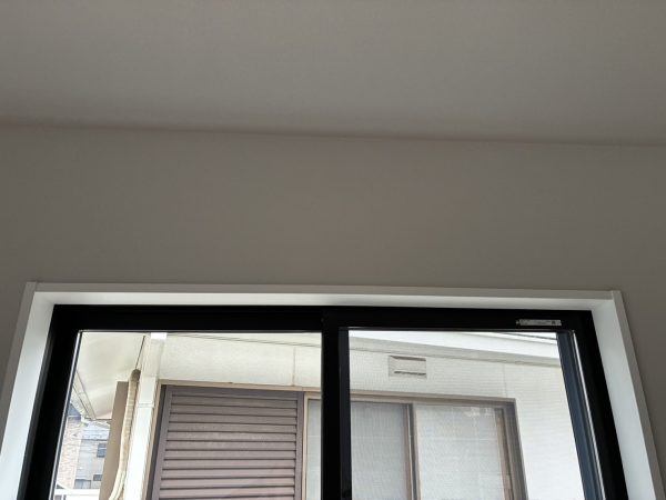 千葉県流山市　オプション工事　カーテンレール　取付前