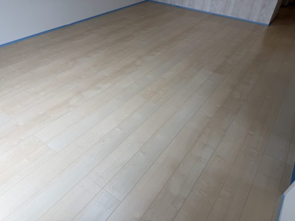 埼玉県春日部市 フロアコーティング 施工前の様子
