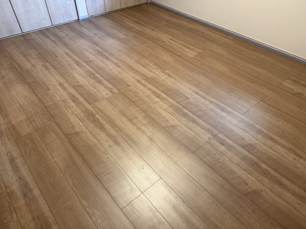 山形県山形市フロアコーティング 施工前の様子