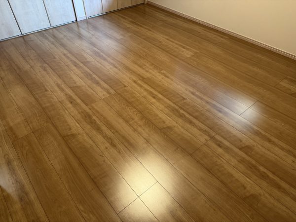 山形県山形市フロアコーティング 施工後 ガラスコーティング