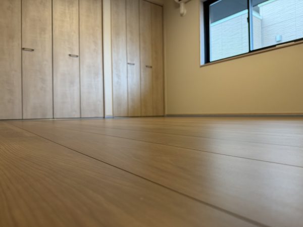 山形県山形市フロアコーティング 施工前の様子