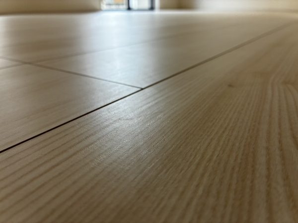 福島県いわき市 フロアコーティング 施工前の様子