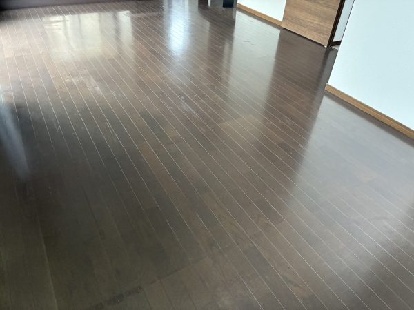 神奈川県川崎市中原区フロアコーティング 施工前の様子