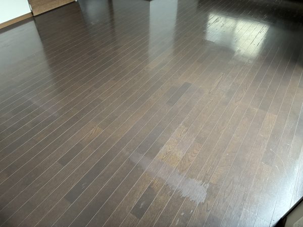 神奈川県川崎市中原区フロアコーティング 施工前の様子