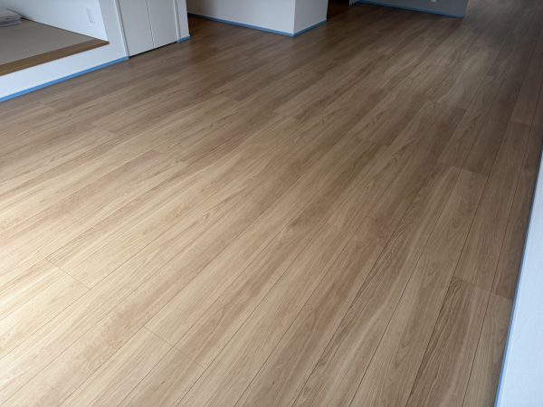 茨城県水戸市 フロアコーティング 施工前の様子