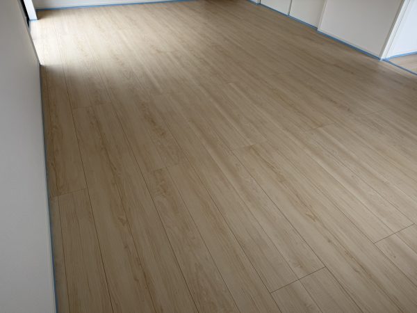 福島県いわき市フロアコーティング 施工前の様子