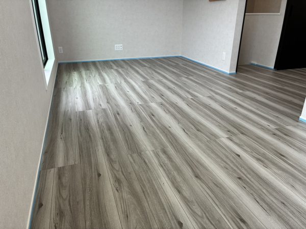 神奈川県藤沢市 フロアコーティング 施工前の様子