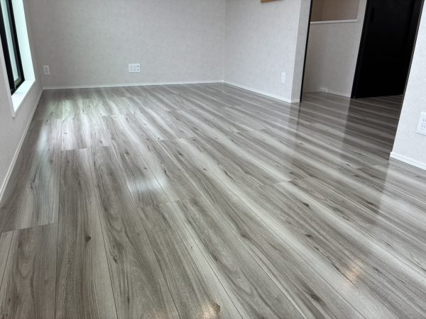 神奈川県藤沢市 フロアコーティング 施工後 わんスマイルコート