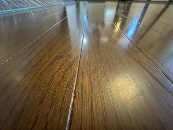 東京都青梅市 フロアコーティング 施工前の様子