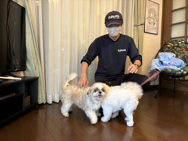 東京都青梅市 フロアコーティング 施工後　お客様の様子