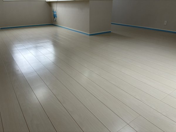 東京都日野市フロアコーティング 施工前の様子